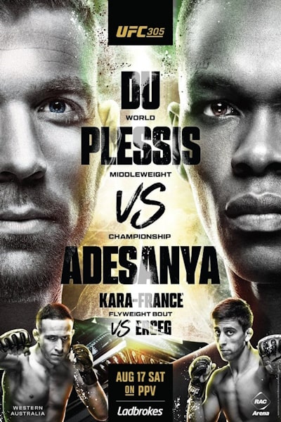 UFC 305: Du Plessis vs Adesanya